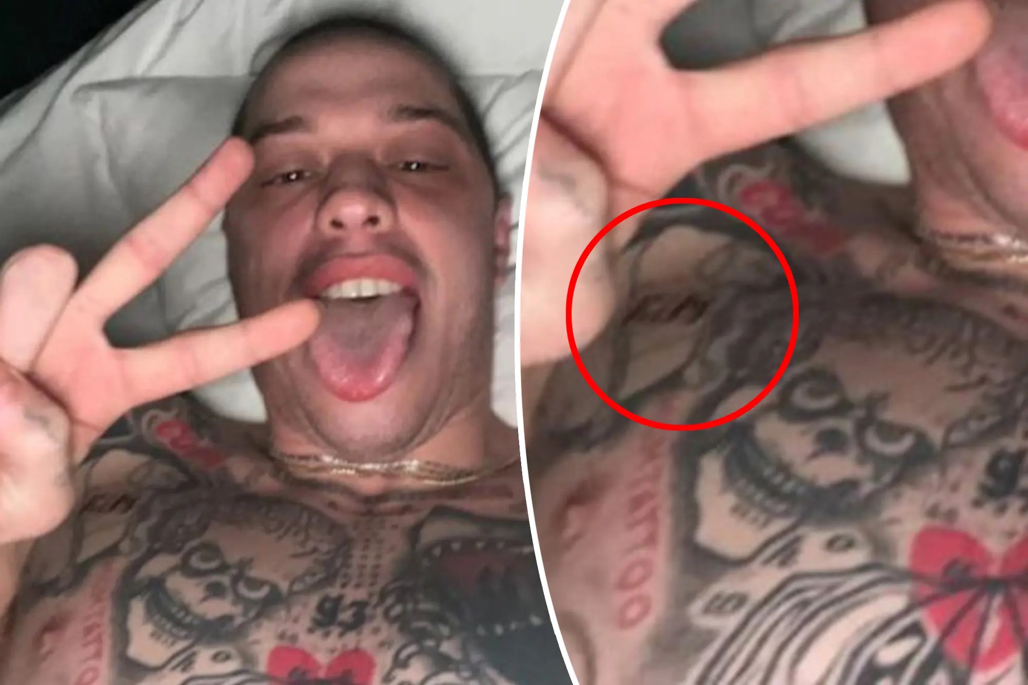 Pete Davidson’s NEW Tattoo For Kim Kardashian