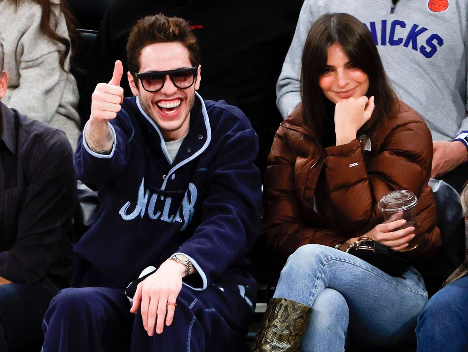 Emily Ratajkowski Shades Pete Davidson